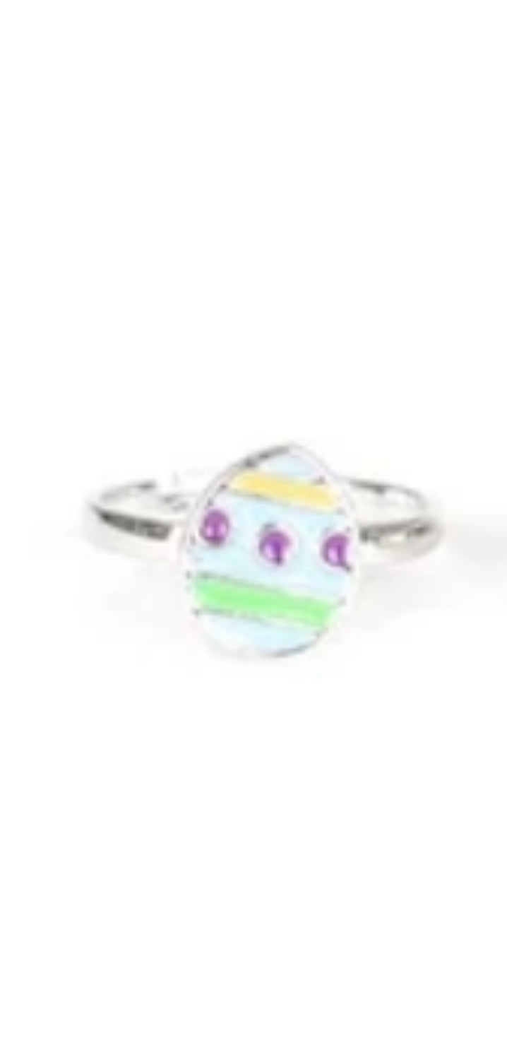 Starlet Shimmer Ring - Blue Eggs