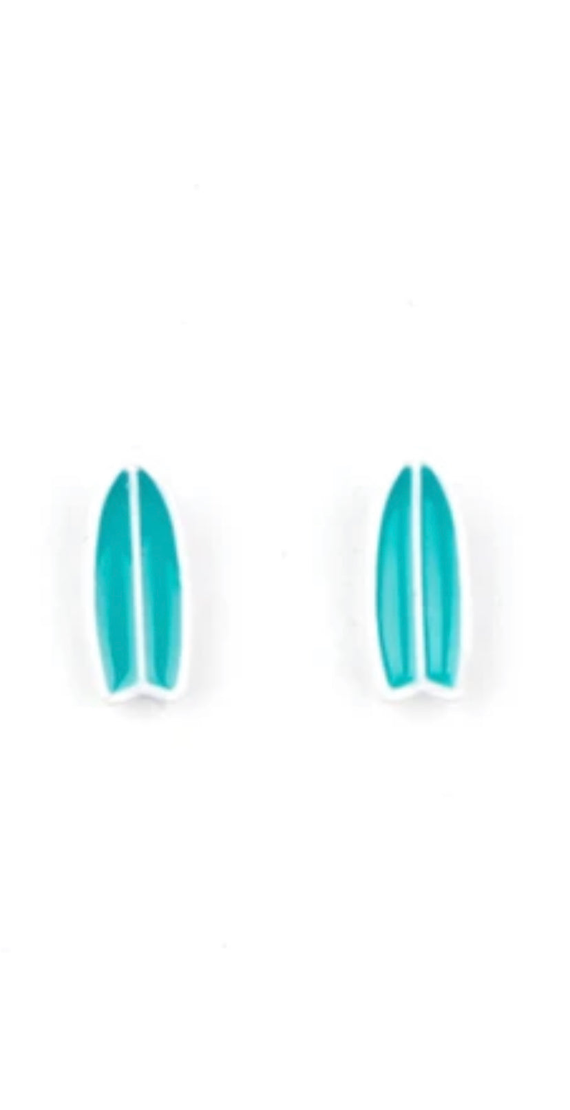 Starlet Shimmer Earring - Blue Surfboards