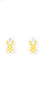 Starlet Shimmer Earring - Yellow Swimsuits